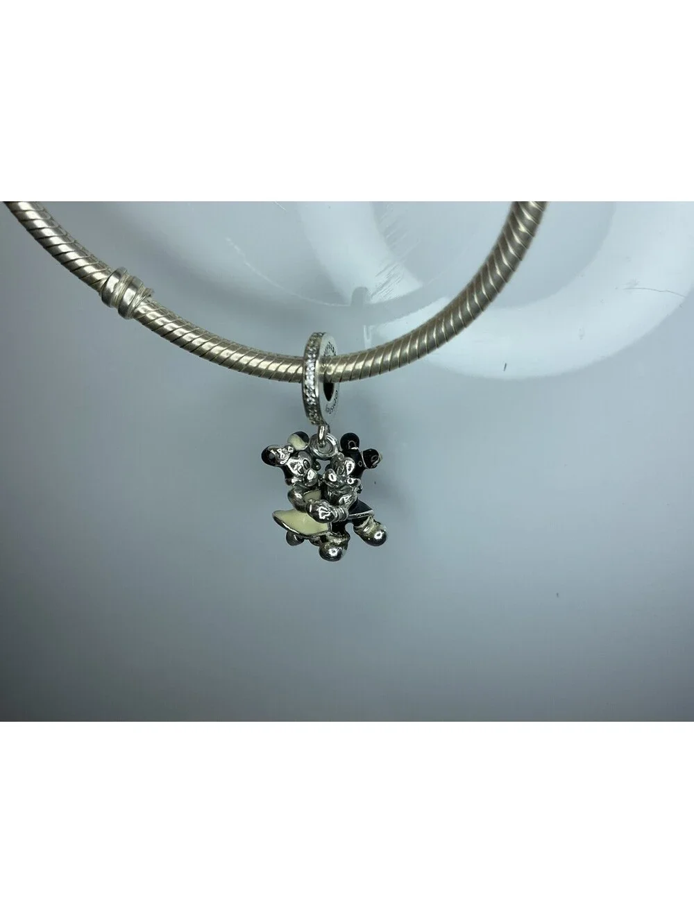 Pandora Disney Parks Mickey And Minnie Dancing Couple Dangle Charm Limited Editi